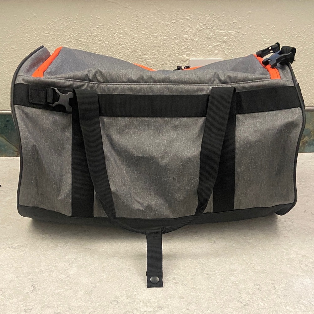 Orange and Gray Versatile Duffle Bag/Backpack - Avalanche brand. - Picture 12 of 14